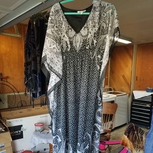 Dress flowy plus size 2x